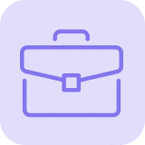 Icon of a briefcase